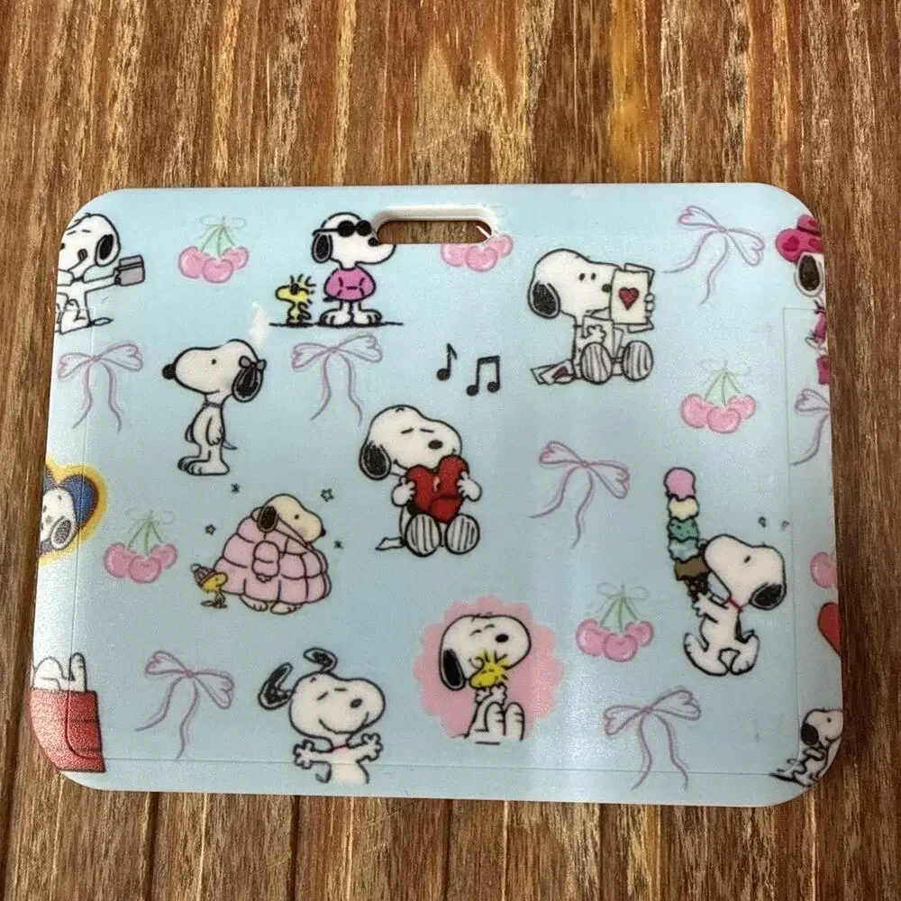 Snoopy Badge ID Holder